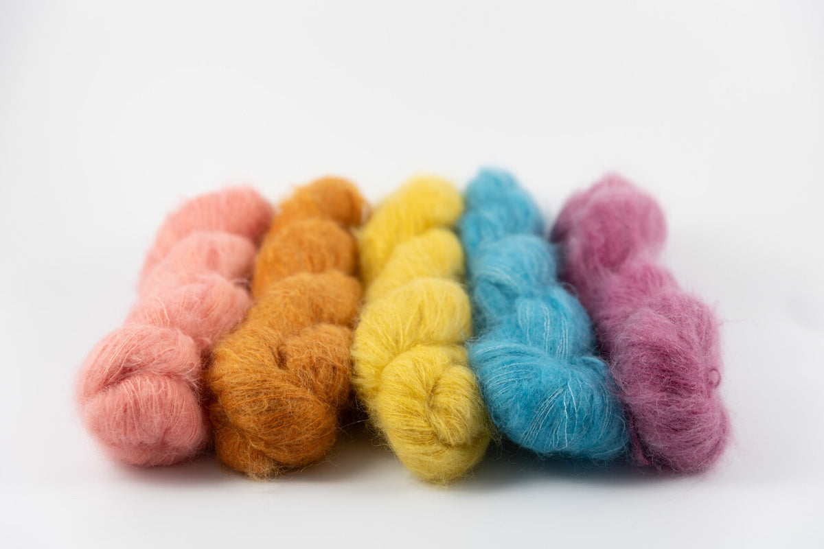 Mohair and Silk