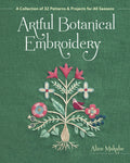 artful botanical embroidery by alice makabe - cover
