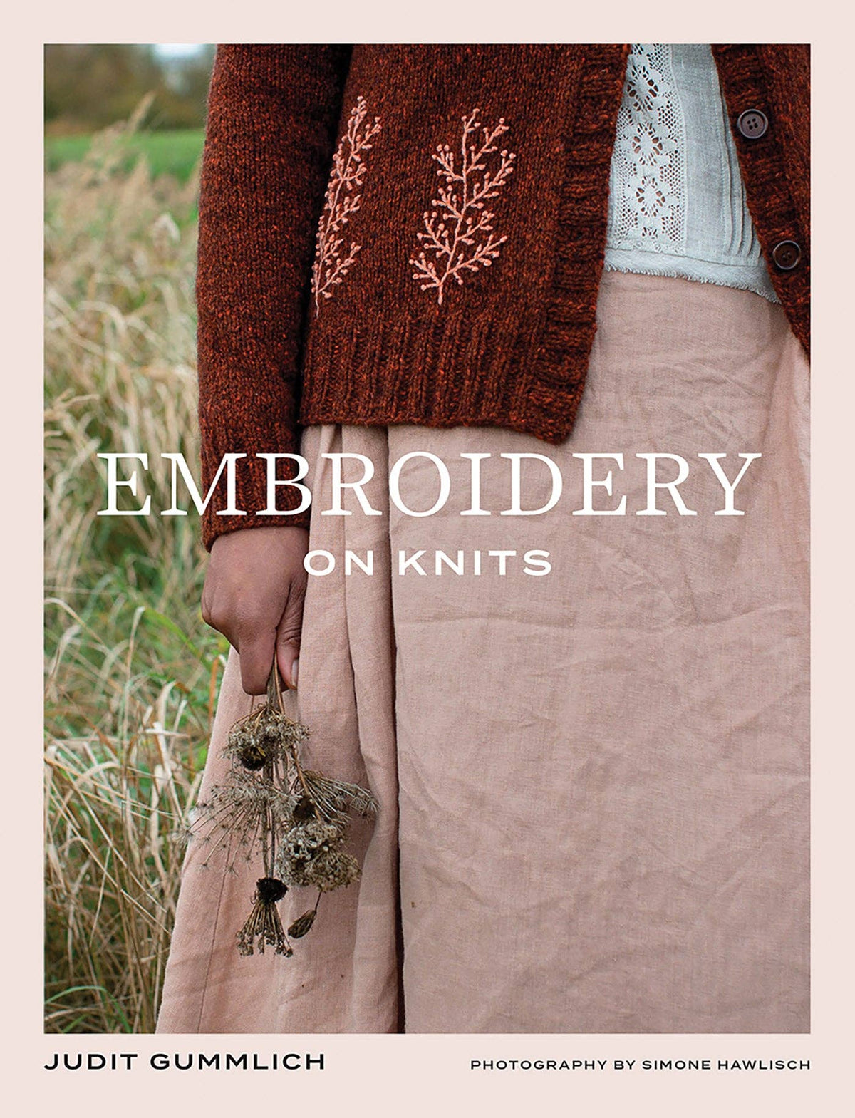 Cover of Embroidery on Knits by Judit Gummlich.