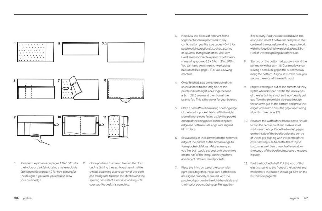 sample pages of visible mending books