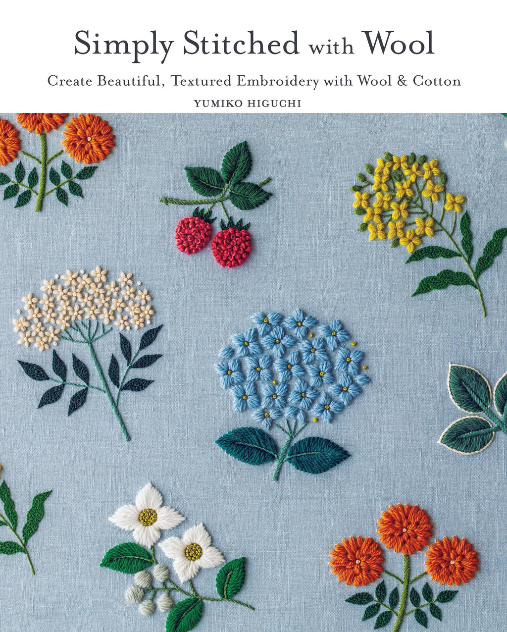 Simply Stitched with Wool by yumiko higughi - cover.