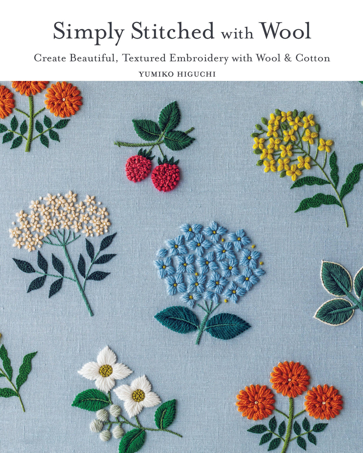 Simply Stitched with Wool by yumiko higughi - cover.