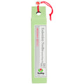 Packaging of Hiroshima Needles with a red string on a white background